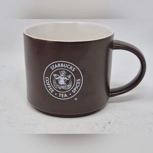 Starbucks Pike Place Market Mug 14oz First Store Logo 1971 Seattle Brown Mug